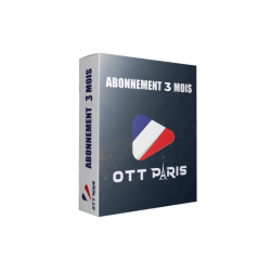 OTT PARIS 3 mois