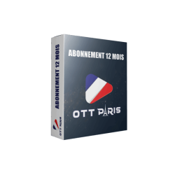 OTT PARIS 12 mois