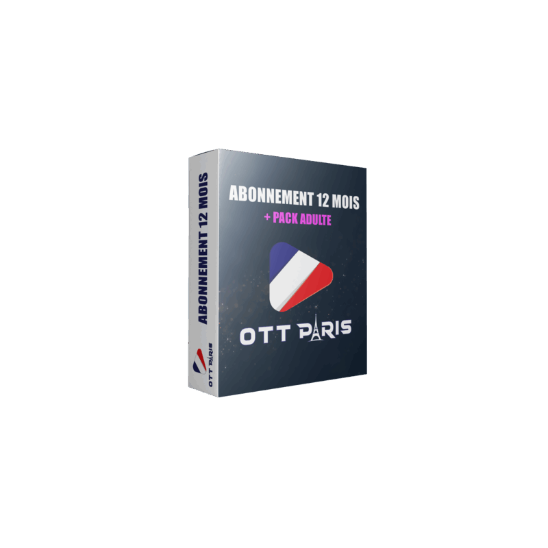 OTT PARIS 12 mois + ADULT